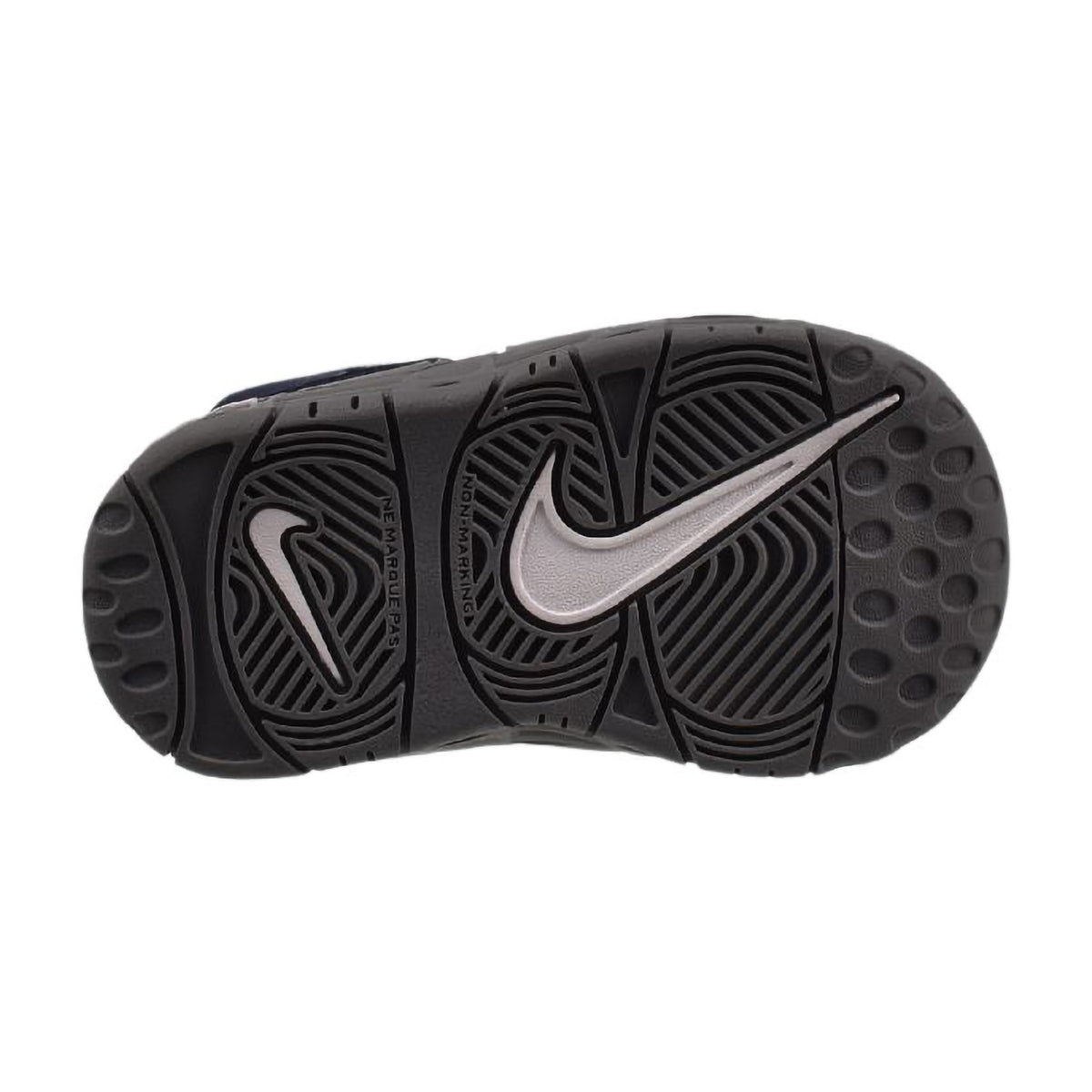 Nike Air More Uptempo (TD) Toddler Shoes Cool Grey-Midnight Navy 