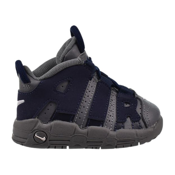 Nike Air More Uptempo (TD) Toddler Shoes Cool Grey-Midnight Navy 
