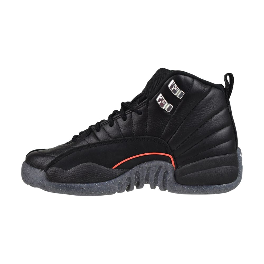 Air Jordan 12 Retro (GS) Big Kids' Shoes Black/Crimson dm5204-006