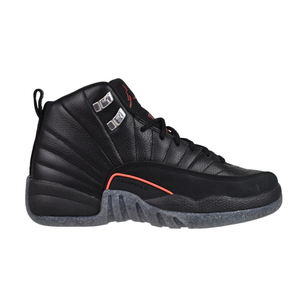Air Jordan 12 Retro (GS) Big Kids' Shoes Black/Crimson dm5204-006