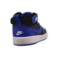 Nike Court Borough Mid 2 TDV Toddlers' Shoes Black/Game Royal dm8874-001