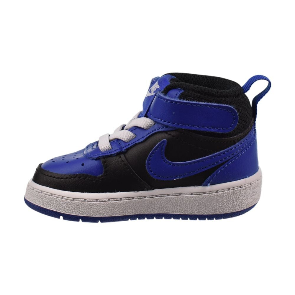 Nike Court Borough Mid 2 TDV Toddlers' Shoes Black/Game Royal dm8874-001