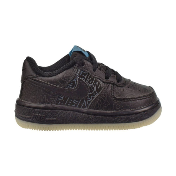 Nike Force 1 (TD) "Space Jam" Toddlers' Shoes Black/Black-Ltblue Fury dn1436-001