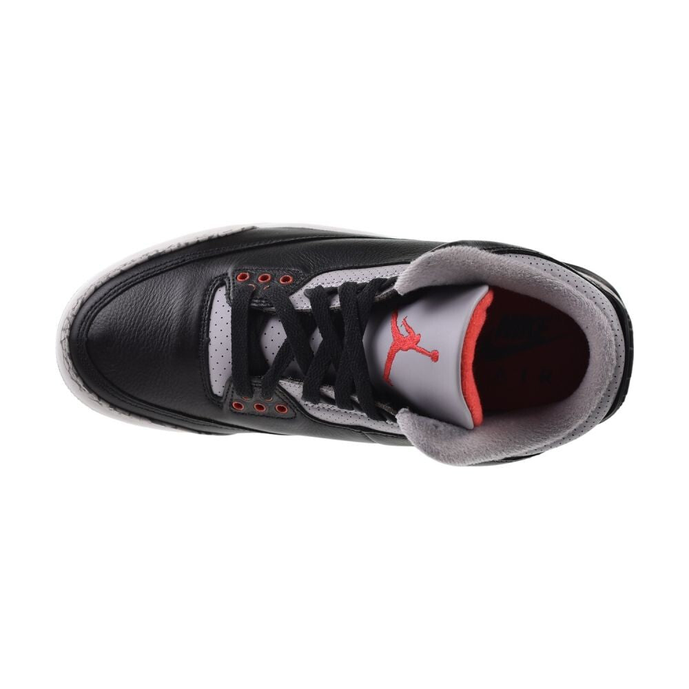 Air Jordan 3 Retro Men's Shoes Black/Fire Red-Cement Grey dn3707-010