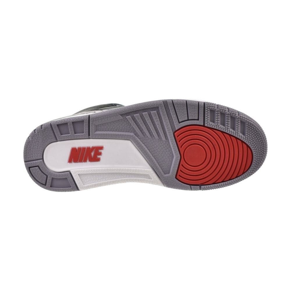 Air Jordan 3 Retro Men's Shoes Black/Fire Red-Cement Grey dn3707-010