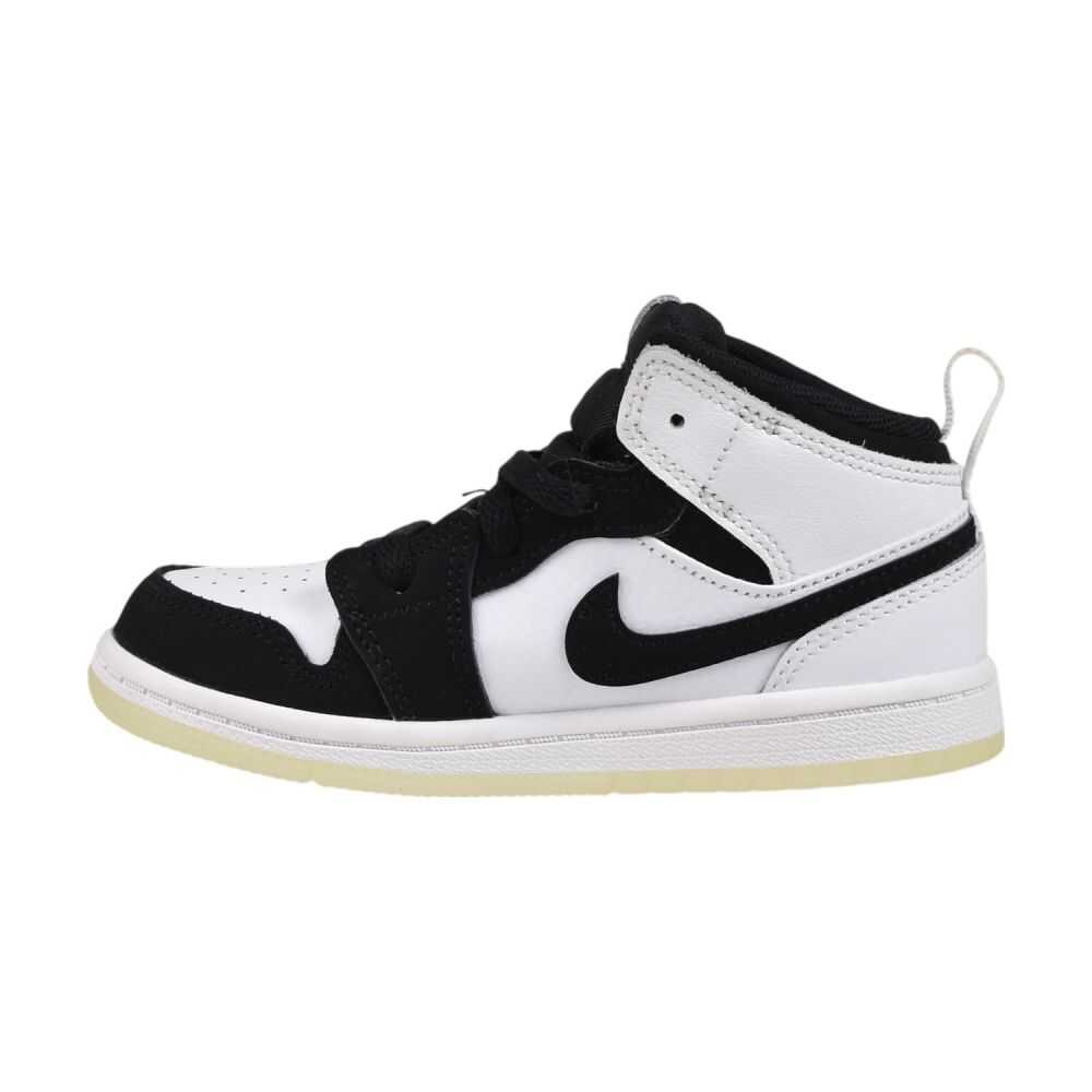Jordan 1 Mid SE (TD) Toddlers' Shoes White/Black dn4322-100