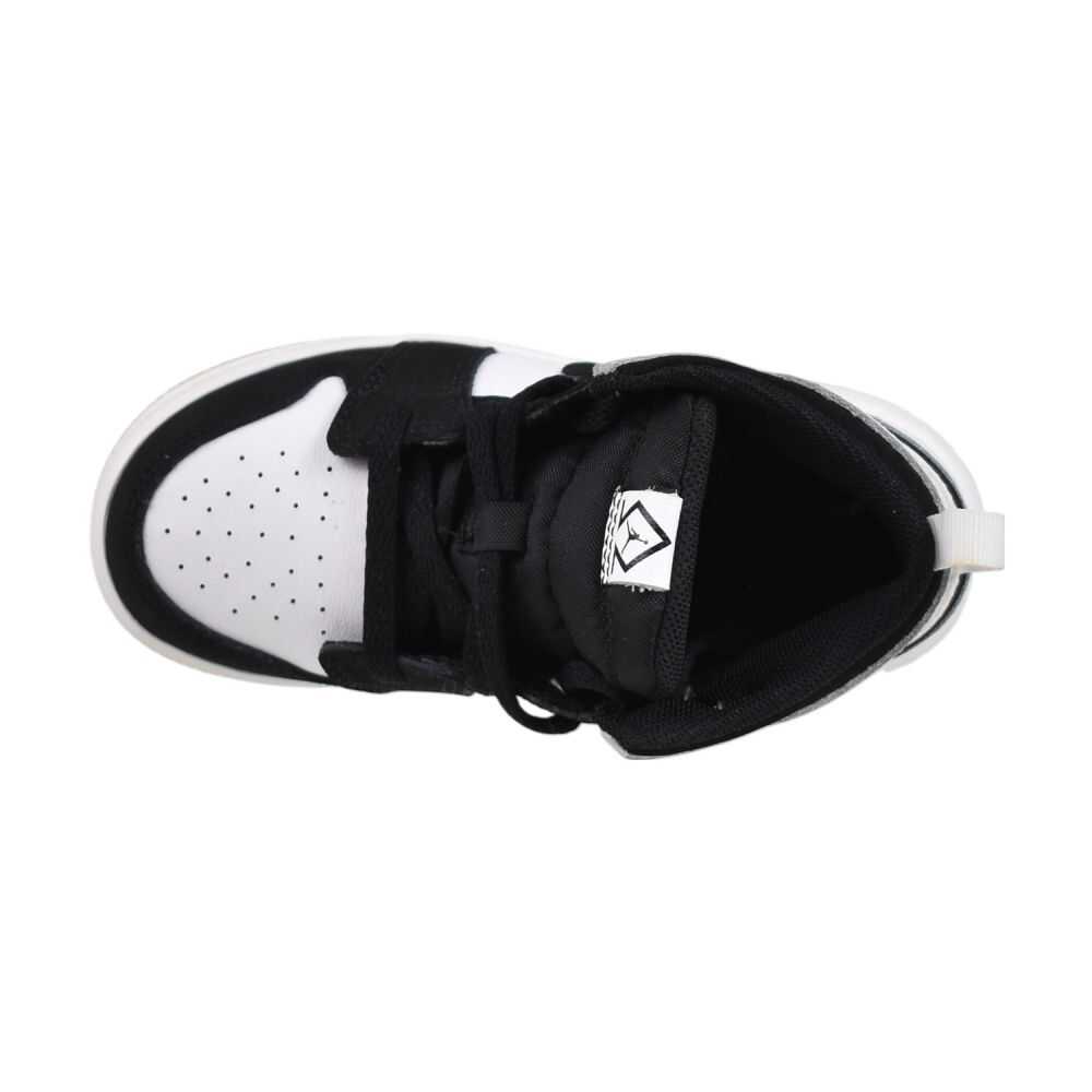 Jordan 1 Mid SE (TD) Toddlers' Shoes White/Black dn4322-100