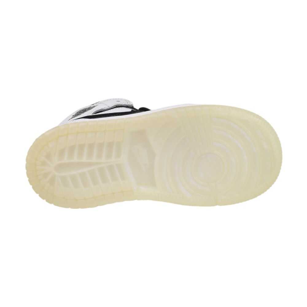 Jordan 1 Mid SE (TD) Toddlers' Shoes White/Black dn4322-100