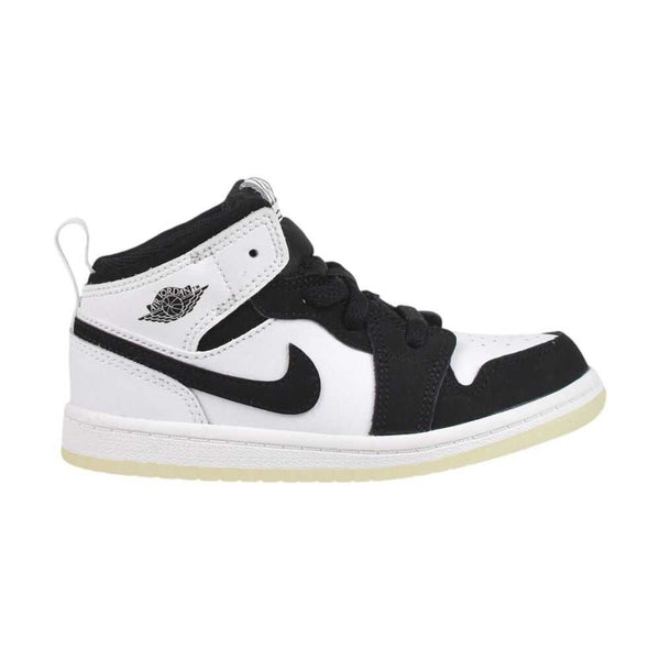 Jordan 1 Mid SE (TD) Toddlers' Shoes White/Black dn4322-100