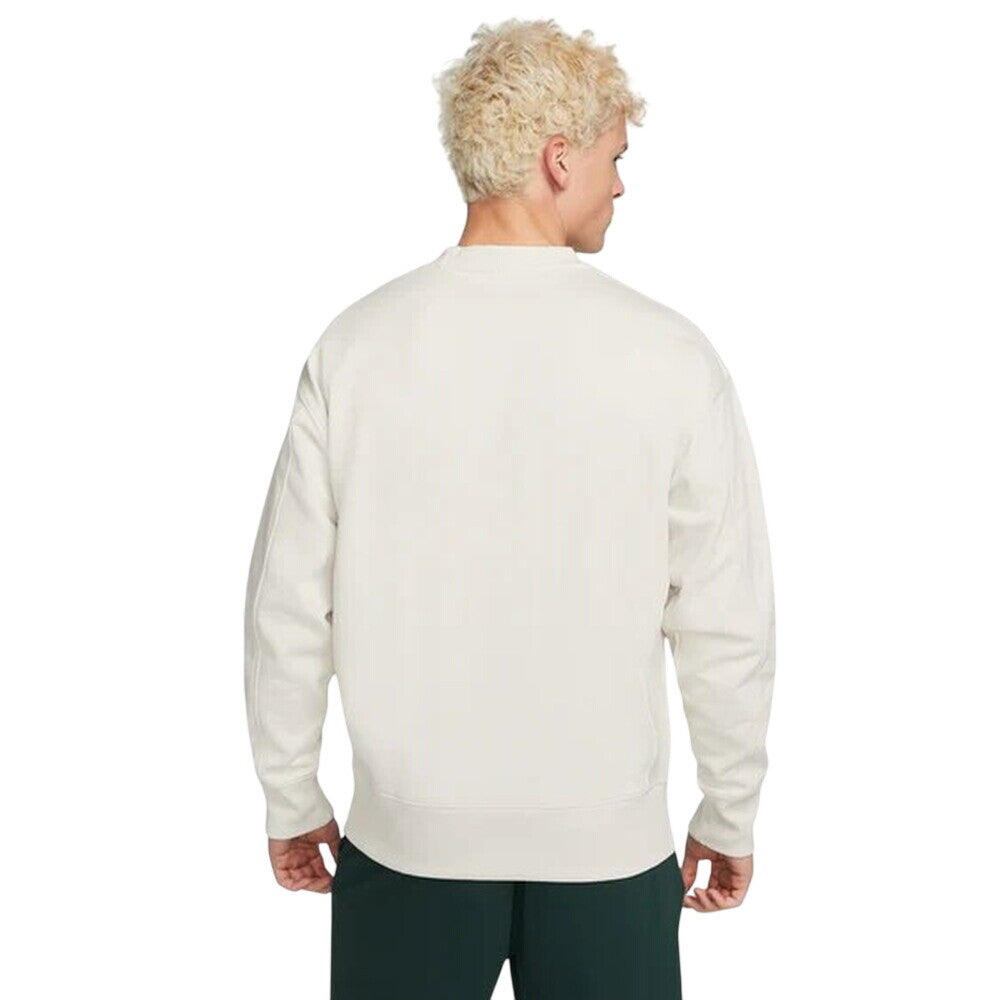 Nike Nsw French Terry Crew Men's Sweatshirt Beige do8891-030