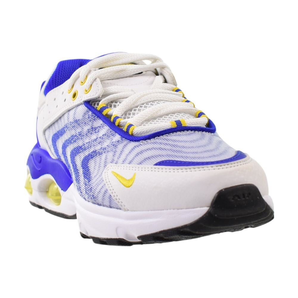Nike Air Max Tw (GS) Big Kids' Shoes White/Speed Yellow-Blue dq0296-100
