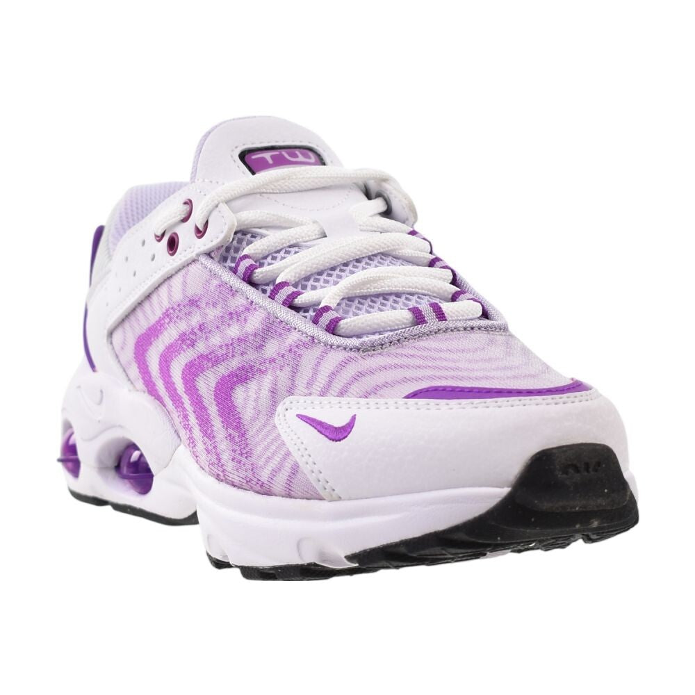 Nike Air Max Tw (GS) Big Kids' Shoes White/Vivid Purple dq0296-101
