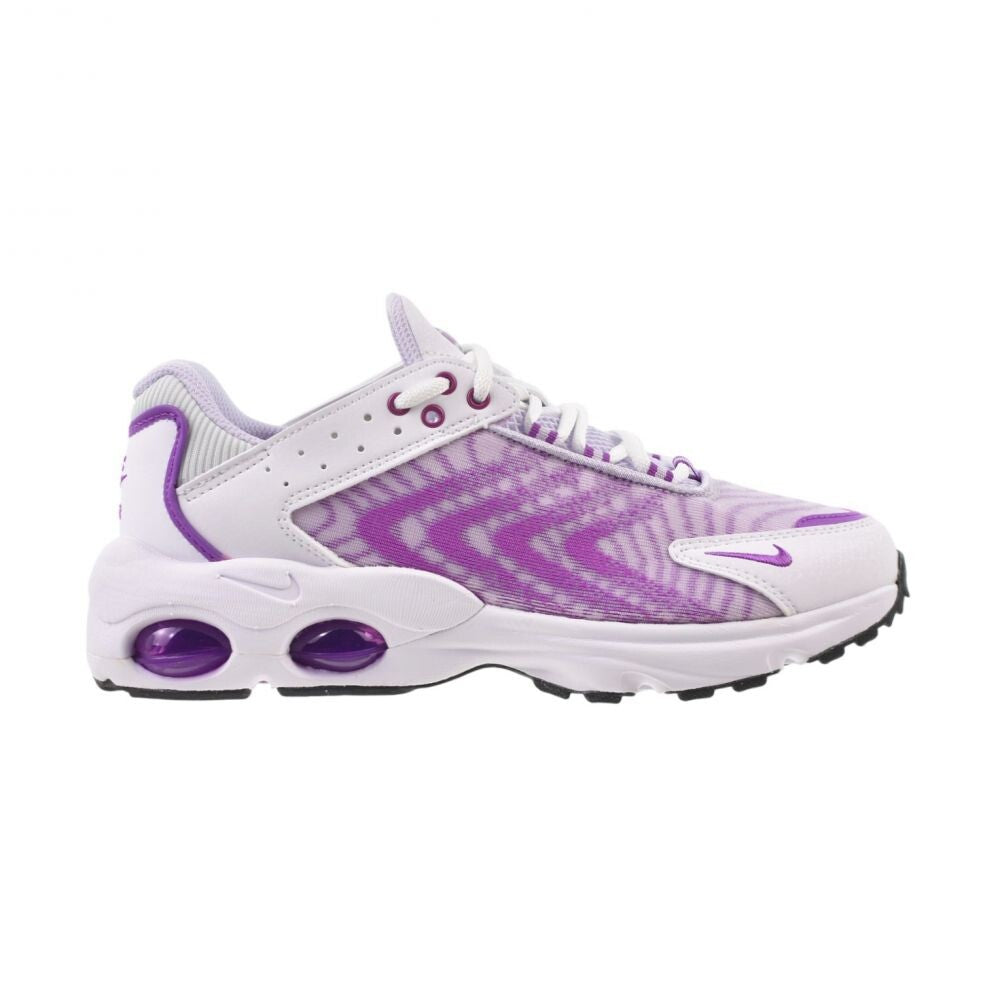 Nike Air Max Tw (GS) Big Kids' Shoes White/Vivid Purple dq0296-101