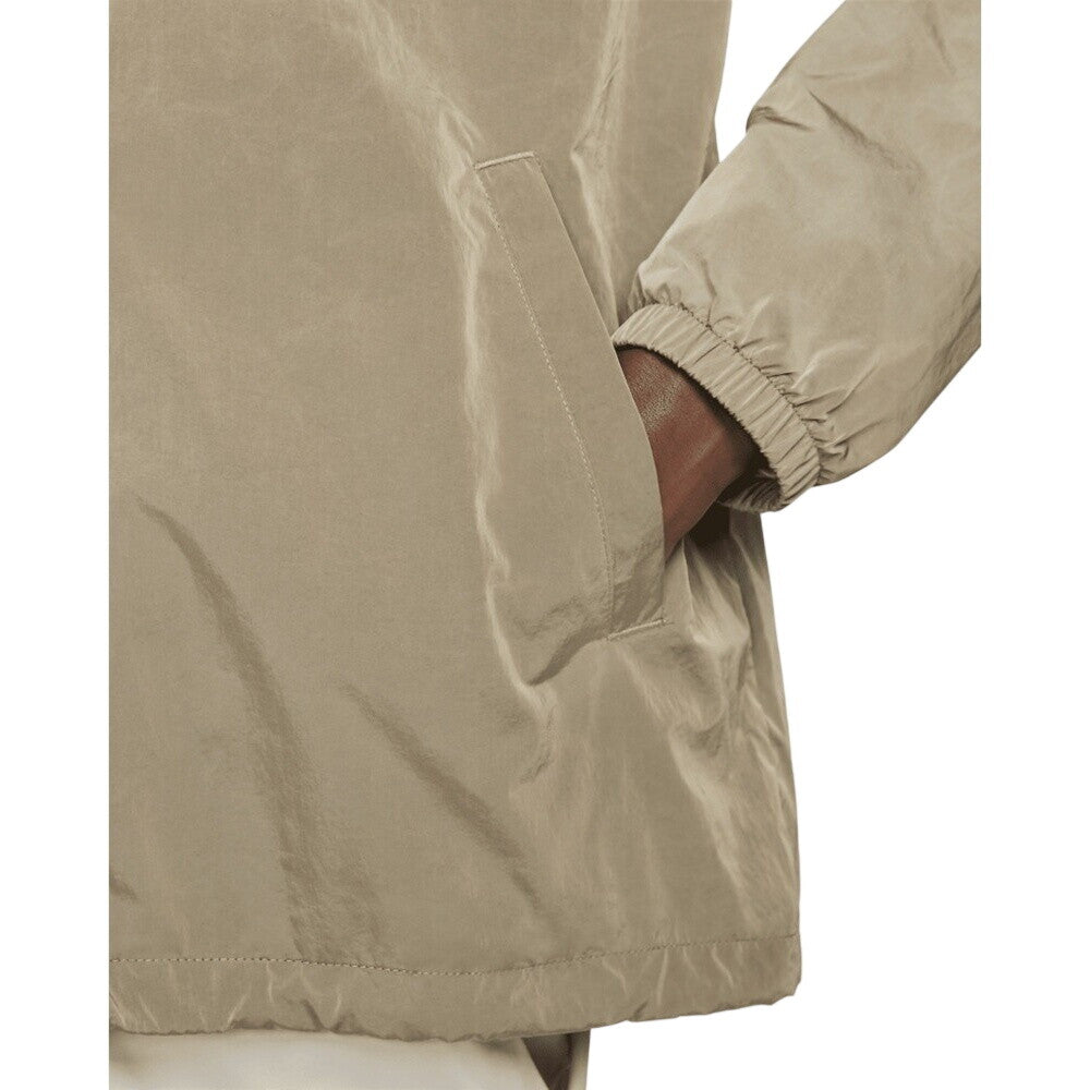 Nike Sportswear Authentic Men's Coaches Jacket Khaki/White dq5005-247