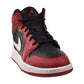 Air Jordan 1 Mid (SE) Big Kid's Shoes Black/White dq8423-061