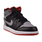 Jordan 1 Mid (PS) Little Kids' Shoes Black-Cement Grey-Fire Red