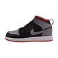 Jordan 1 Mid (PS) Little Kids' Shoes Black-Cement Grey-Fire Red