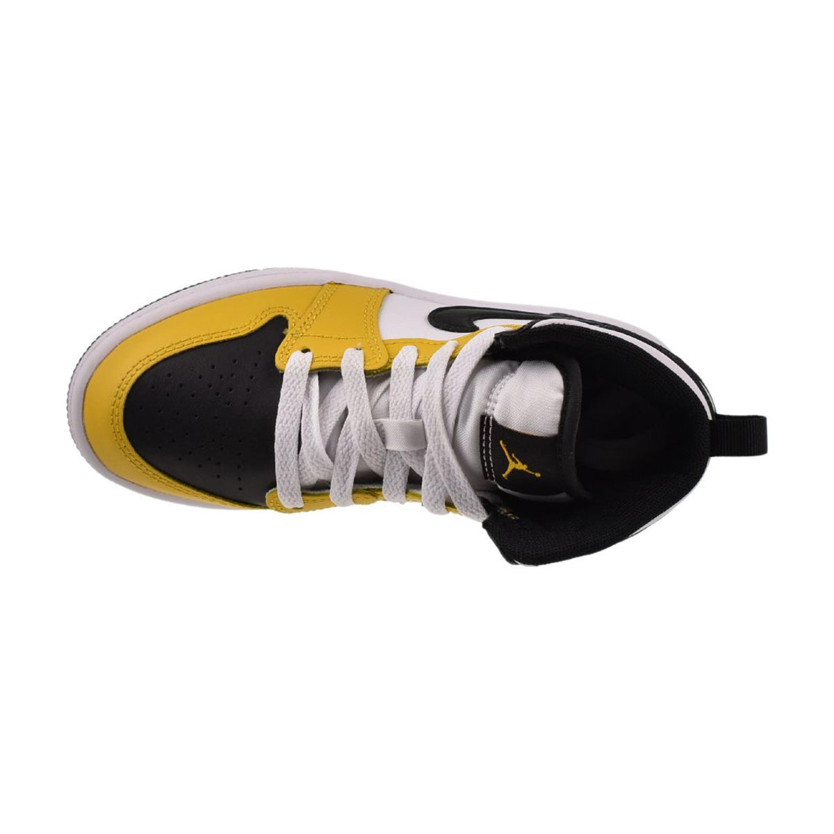 Jordan 1 Mid (PS) Little Kids' Shoes Yellow Ochre/Black-White