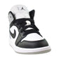 Jordan 1 Mid (PS) Little Kids' Shoes White/Light Smoke Grey dq8424-101