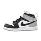 Jordan 1 Mid (PS) Little Kids' Shoes White/Light Smoke Grey dq8424-101