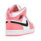 Jordan 1 Mid (PS) Little Kids' Shoes Pink Glaze/Black-White dq8424-602