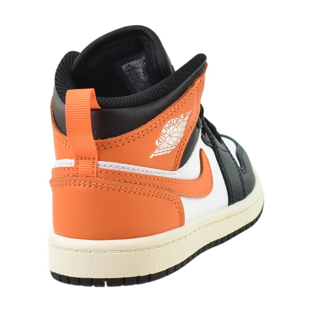Jordan 1 Mid (PS) Little Kids' Shoes Starfish/White/Sail dq8424-801