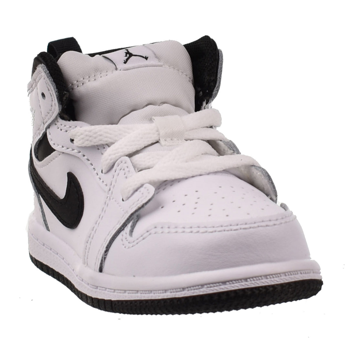 Jordan 1 Mid (TD) Toddlers' Shoes White-Black