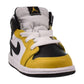 Jordan 1 Mid (TD) Toddlers' Shoes Yellow Ochre-Black-White