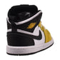 Jordan 1 Mid (TD) Toddlers' Shoes Yellow Ochre-Black-White