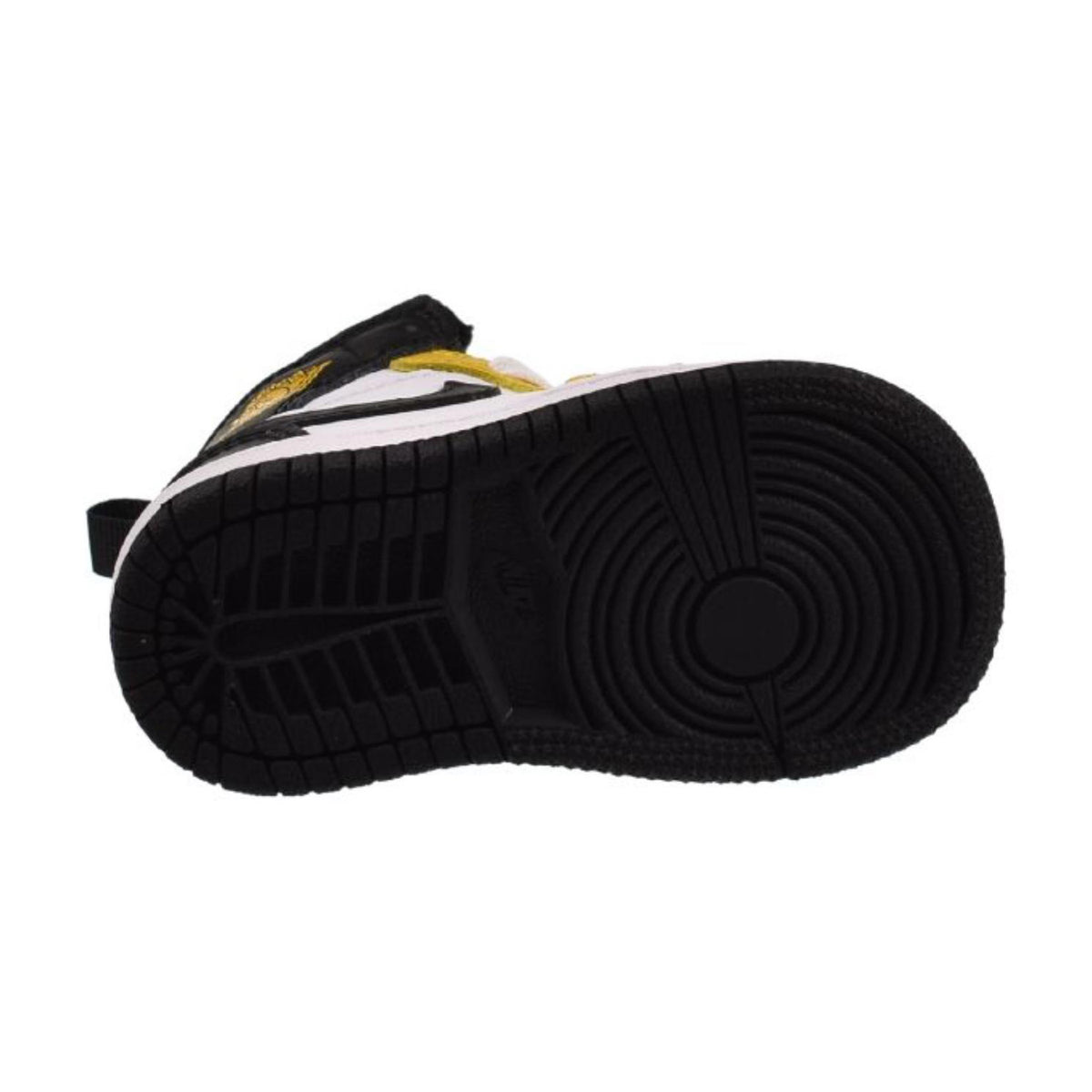 Jordan 1 Mid (TD) Toddlers' Shoes Yellow Ochre-Black-White