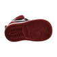Air Jordan 1 Mid (TD) Toddler's Shoes Black/White-Gym Red dq8425-061