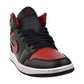 Air Jordan 1 Mid Men's Shoes Black/Varsity Red-Summit White dq8426-067