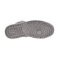 Jordan 1 Mid Men's Shoes White/Black-Light Smoke Grey dq8426-101
