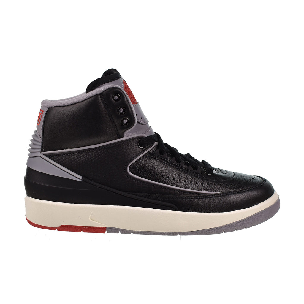 Air Jordan 2 Retro (GS) Big Kids' Shoes Black-Cement Grey