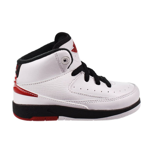Jordan Retro 2 (TD) Toddlers' Shoes White/Varsity Red-Black dq8563-106