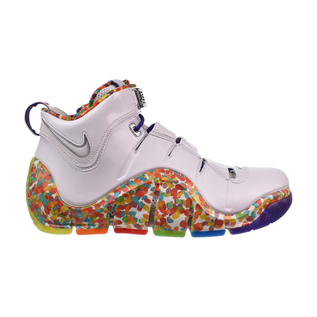 Nike LeBron 4 "Fruity Pebbles" Men's Shoes White-True Red-Mean Green