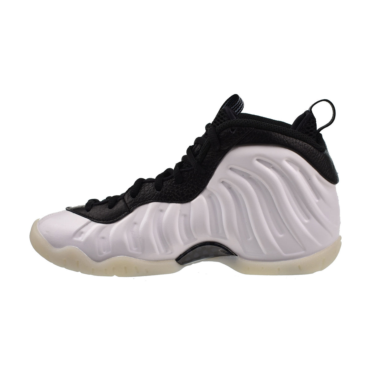 Nike Little Posite One Penny PE (GS) Big Kids' Shoes White-Black