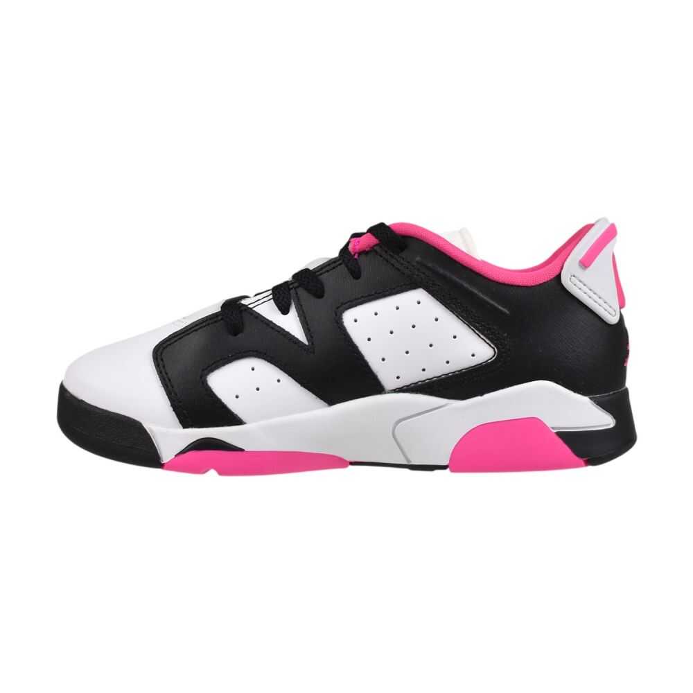 Jordan 6 Retro Low (PS) Little Kids' Shoes Black/Pink/White dv3528-061