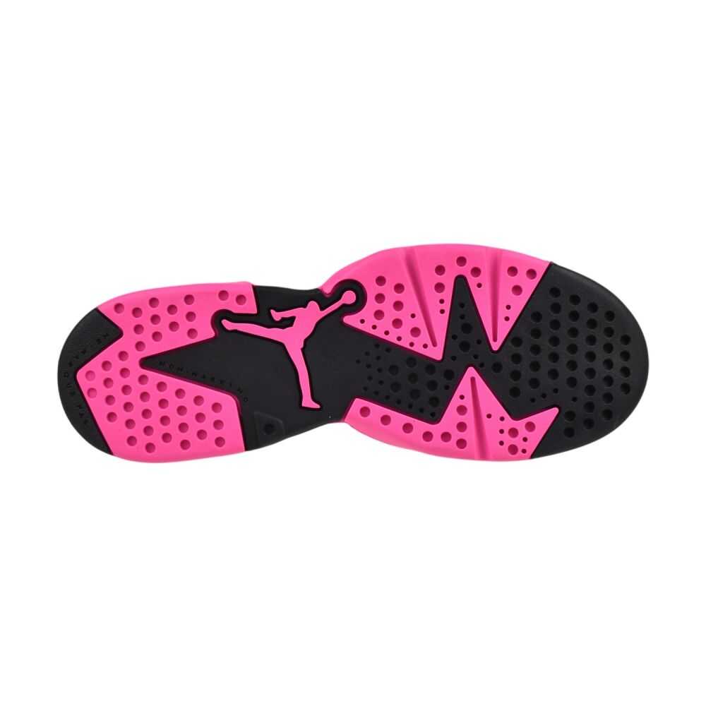 Jordan 6 Retro Low (PS) Little Kids' Shoes Black/Pink/White dv3528-061