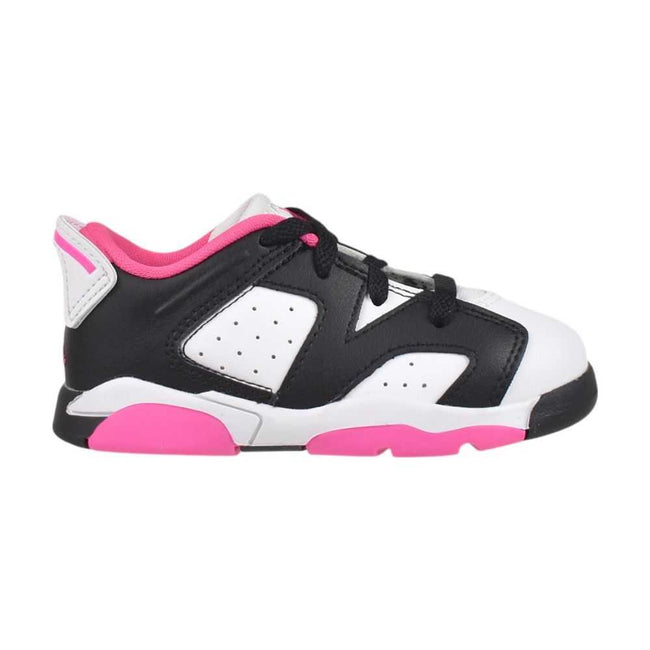 Jordan 6 Retro Low (TD) Toddlers' Shoes Black/Fierce Pink White dv3529-061