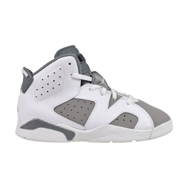 Jordan 6 Retro (PS) Little Kids' Shoes White/Medium Gray dv3605-100