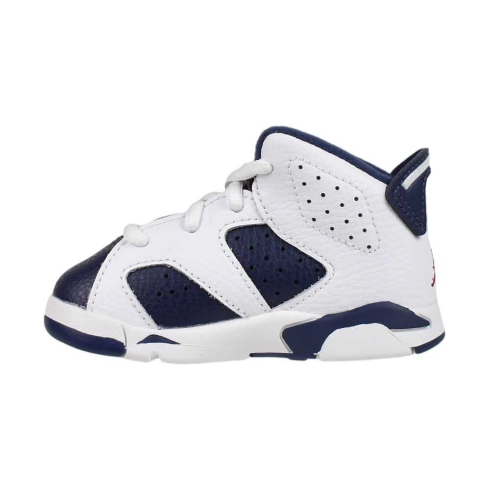 Jordan 6 Retro (TD) "Olympic" Toddlers' Shoes White/Varsity Red dv3606-164