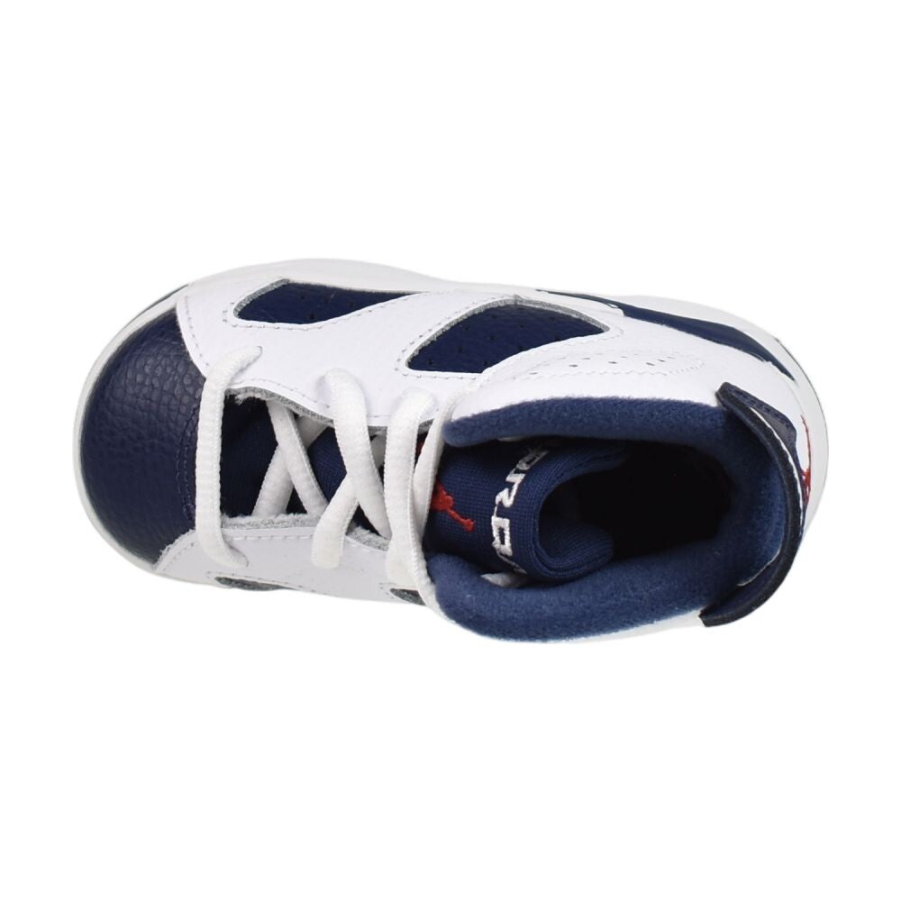 Jordan 6 Retro (TD) "Olympic" Toddlers' Shoes White/Varsity Red dv3606-164
