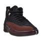 Air Jordan 12 Retro "A Ma Maniere" Women's Shoes Black/Burgundy dv6989-001
