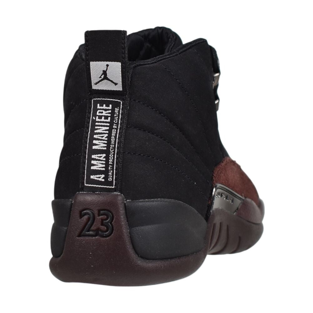 Air Jordan 12 Retro "A Ma Maniere" Women's Shoes Black/Burgundy dv6989-001