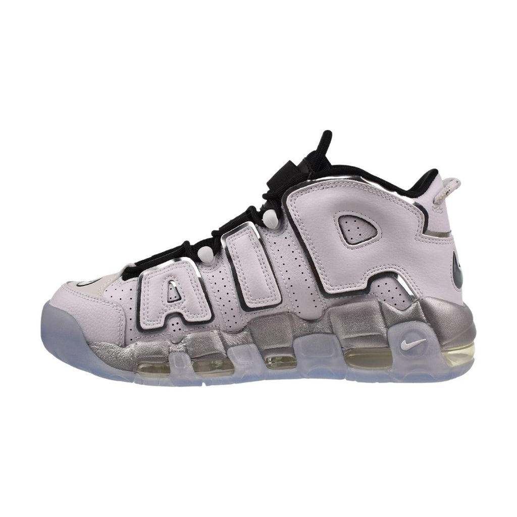 nike air more uptempo silver