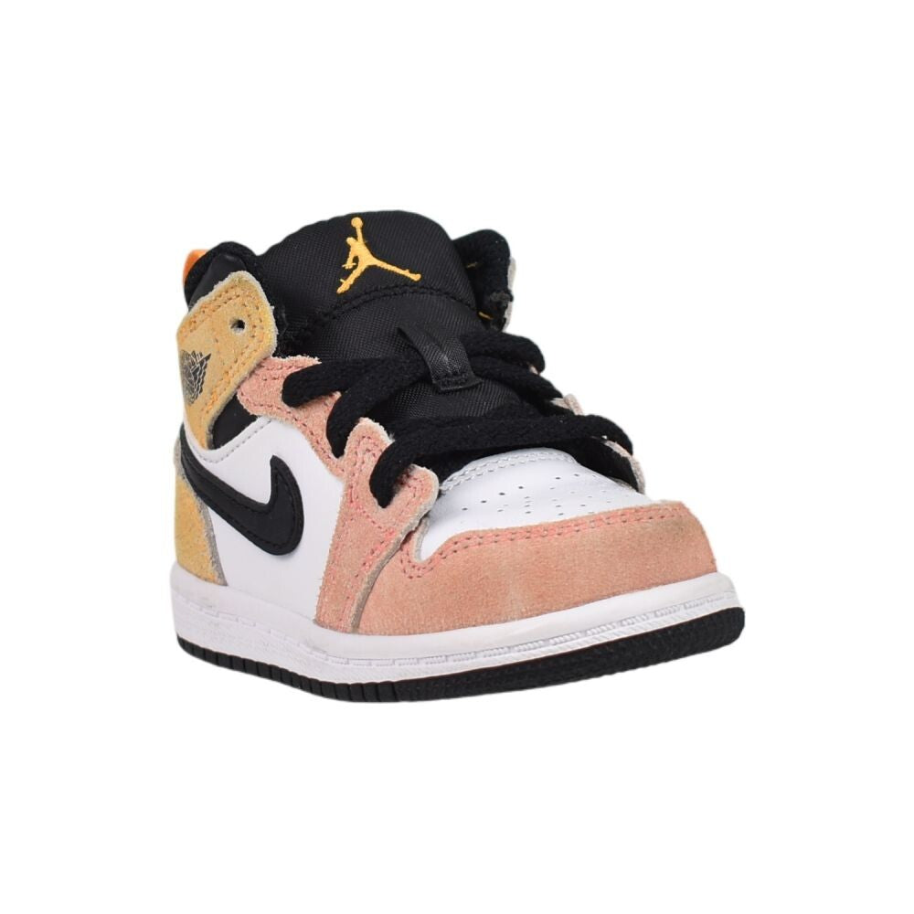 Jordan 1 Mid SE (TD) Toddlers' Shoes Magic Ember/Sundial-White dx4366-800