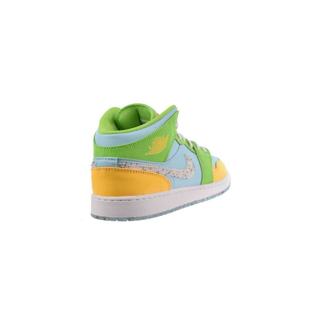 Air Jordan 1 Mid SE (GS) Big Kids' Shoes Glacier Ice dx4368-400