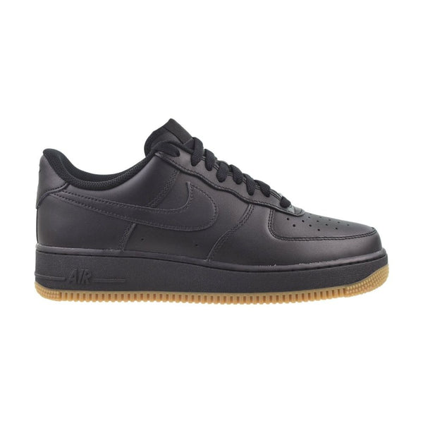 Nike Air Force 1 '07 Men's Shoes Black/Black-Gum Light Brown dz4404-001