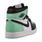 Air Jordan 1 Retro High OG Men's Shoes White/Black/Green Glow
